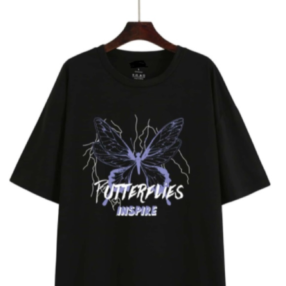 Graphic grunge oversized shirt